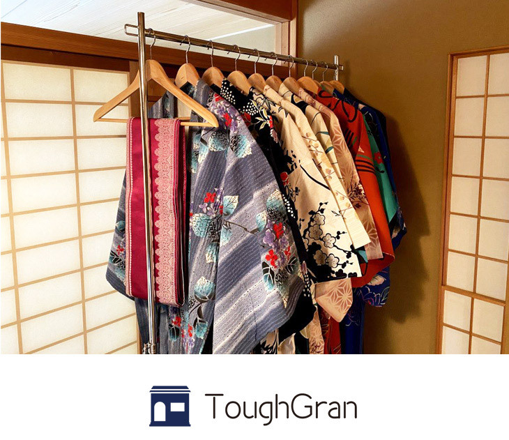 業務用、組立不要のタフグランハンガーラックシリーズ 着物・ドレス対応（2m以上）ハンガーラック|業務用ハンガーラック「タフグラン」の公式通販  美ｄ生活工房